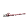 Porta Chupetes de Silicona Deep PINK